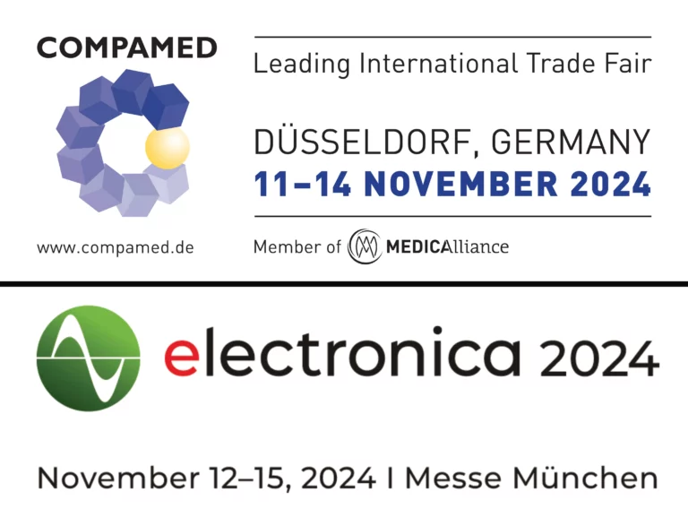 detailed information about trade sho companmed and electronica