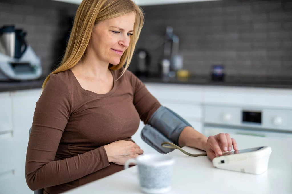 Portable medical devices, e.g. blood pressure measurement