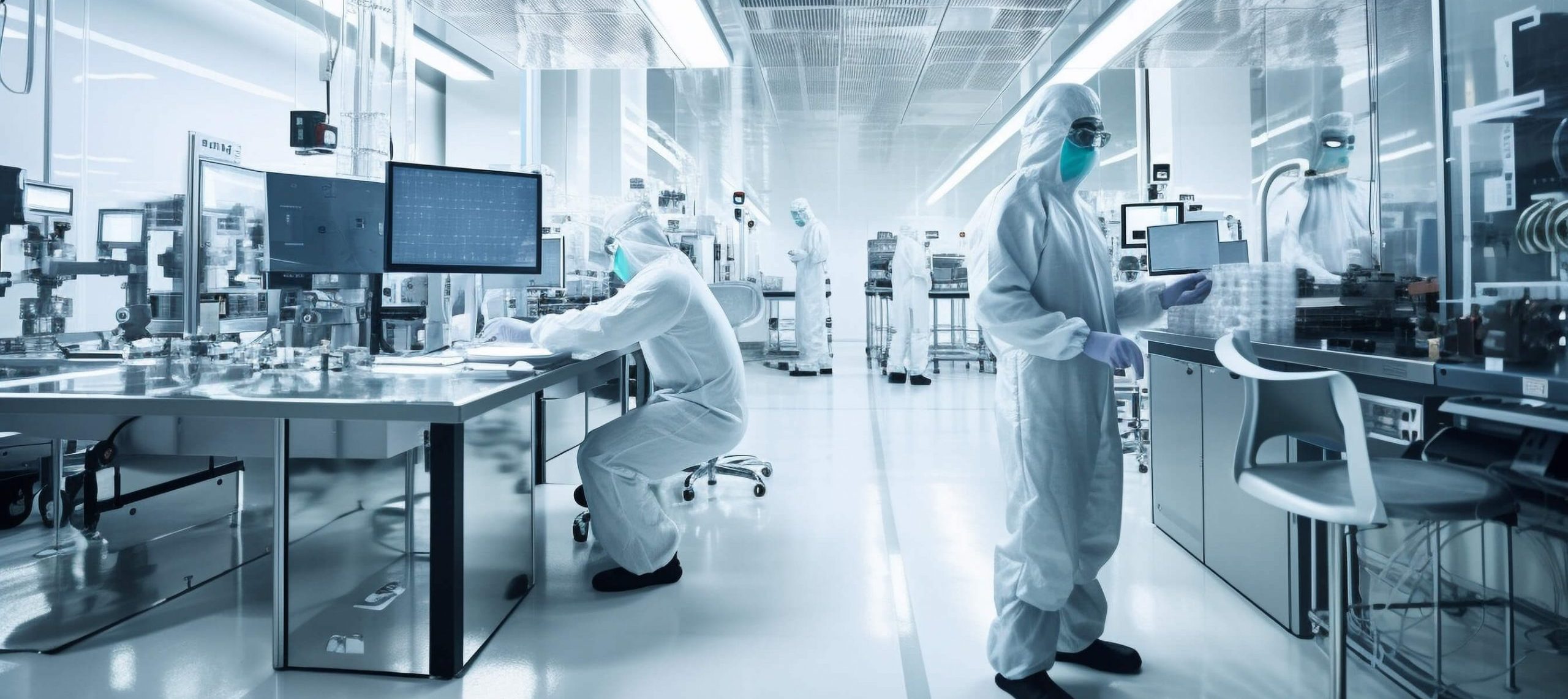 pressurised room, sterile environment